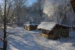 Kamchatka Bear Camp cabin exterior