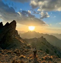 Terrain while hunting for Sulaiman Markhor