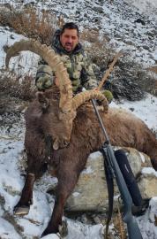 A good trophy ibex in Pakistan