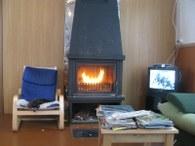 Client quarters fireplace