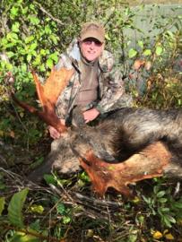 A decent Canadian Moose trophy
