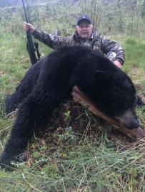 Big Black Bear in Canada