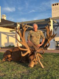 La Pampa Red stag hunting