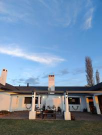 outside the free range water buffalo hunt lodge