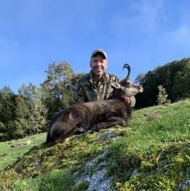 Trophy Chamois in New Zealand 2