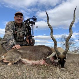 Bowhunt Blackbuck in Texas
