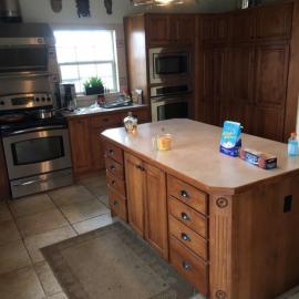 Aoudad hunt lodge kitchen