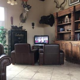 Barbary sheep hunt lodge in Texas