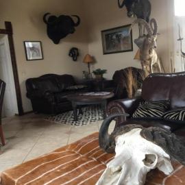 Texas hunt lodge for barbary sheep