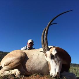 Hunt Scimitar Oryx in United States