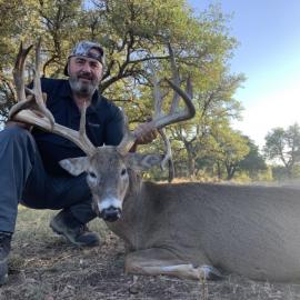 Giant Whitetail Buck in Texas