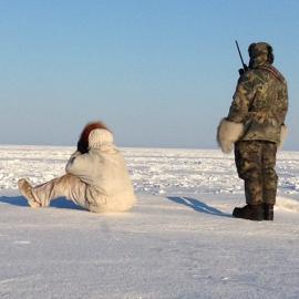 Trophy Polar Bear in Canada