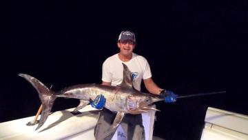 Deep Sea Fish for Swordfish off Mallorca