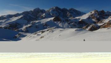 Ibexhunt mountain habitat