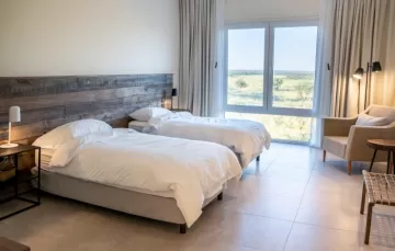 free range hunting lodge in Argentina