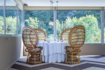 Beceite ibex hotel breakfast nook