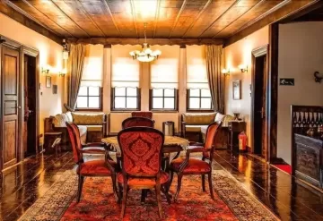 bezoar ibex hunting lodge dining room