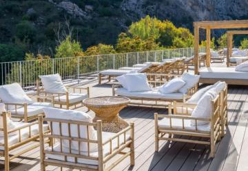 Beceite ibex hotel sun deck