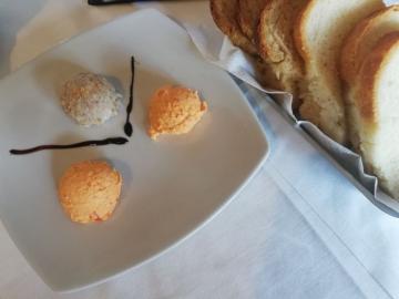 Food Plate at Brown Bear Hunt Lodge in Croatia