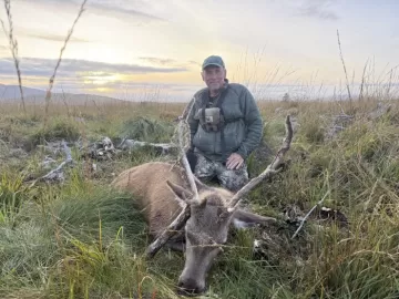 Highland Red Stag hunt trophy photo